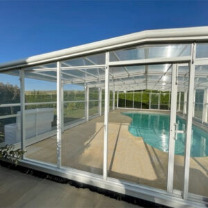 nettoyage d'un abris de piscine