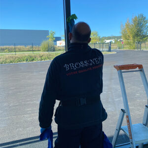 entretien de la vitrerie